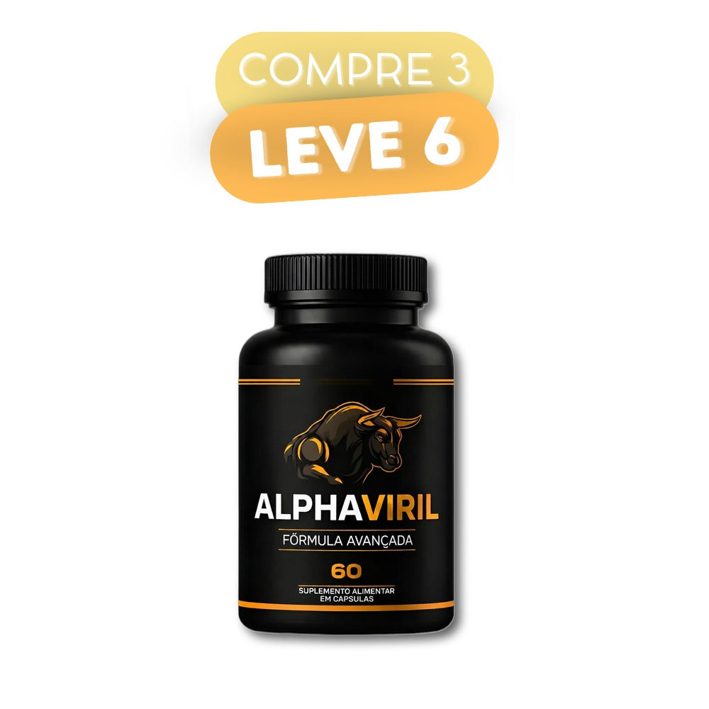 Alpha Viril - Suplemento Natural - Promoção Exclusiva + Frete Grátis