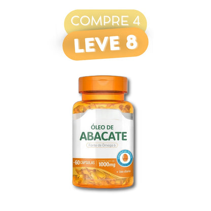 Óleo de Abacate - Suplemento Natural - Promoção Exclusiva + Frete Grátis