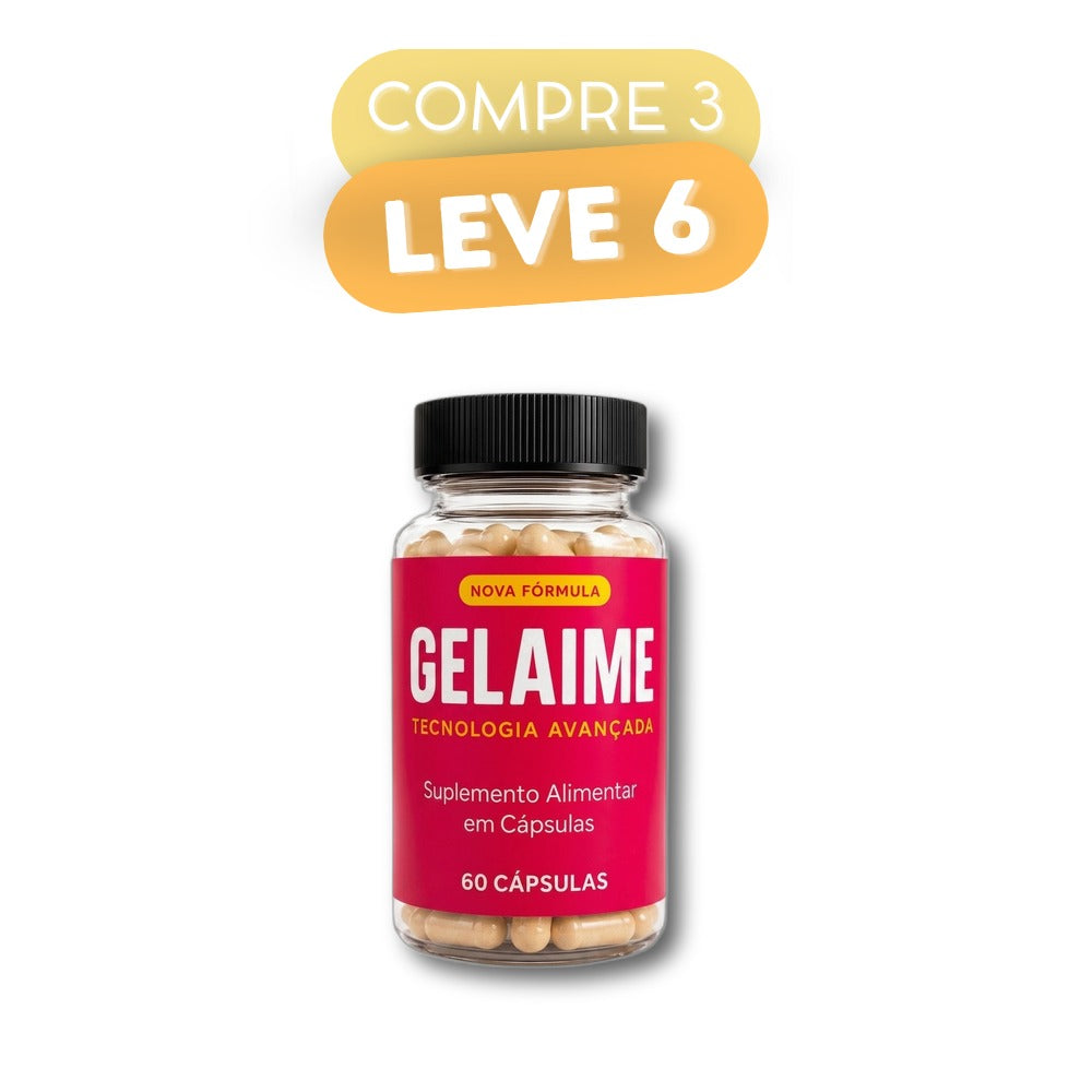 Gelaime - Suplemento Natural - Promoção Exclusiva + Frete Grátis
