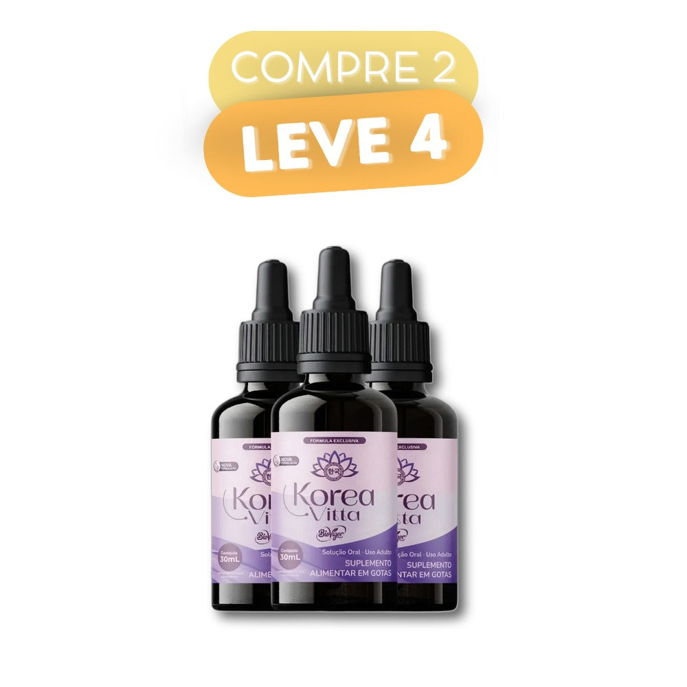 Korea Vitta - Suplemento Natural - Promoção Exclusiva + Frete Grátis