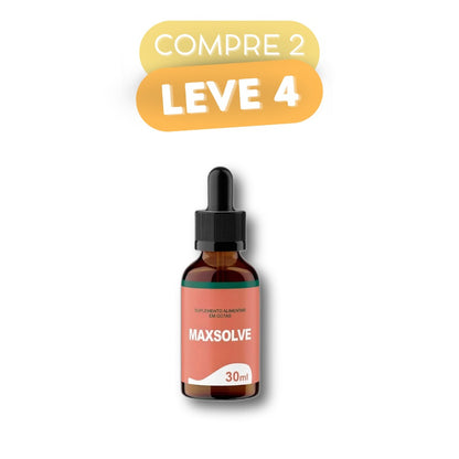 Maxsolve - Suplemento Natural - Promoção Exclusiva + Frete Grátis