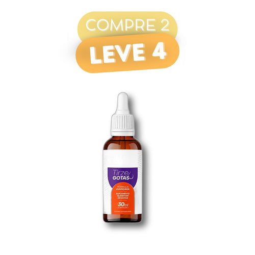 Tirze Gotas - Suplemento Natural - Promoção Exclusiva + Frete Grátis