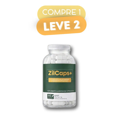 VSR ZilCaps+ - Suplemento Natural - Promoção Exclusiva + Frete Grátis