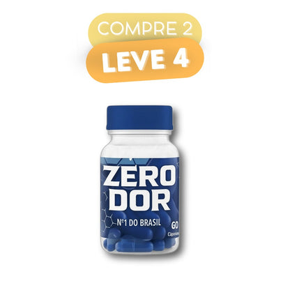 Zero Dor - Suplemento Natural - Promoção Exclusiva + Frete Grátis