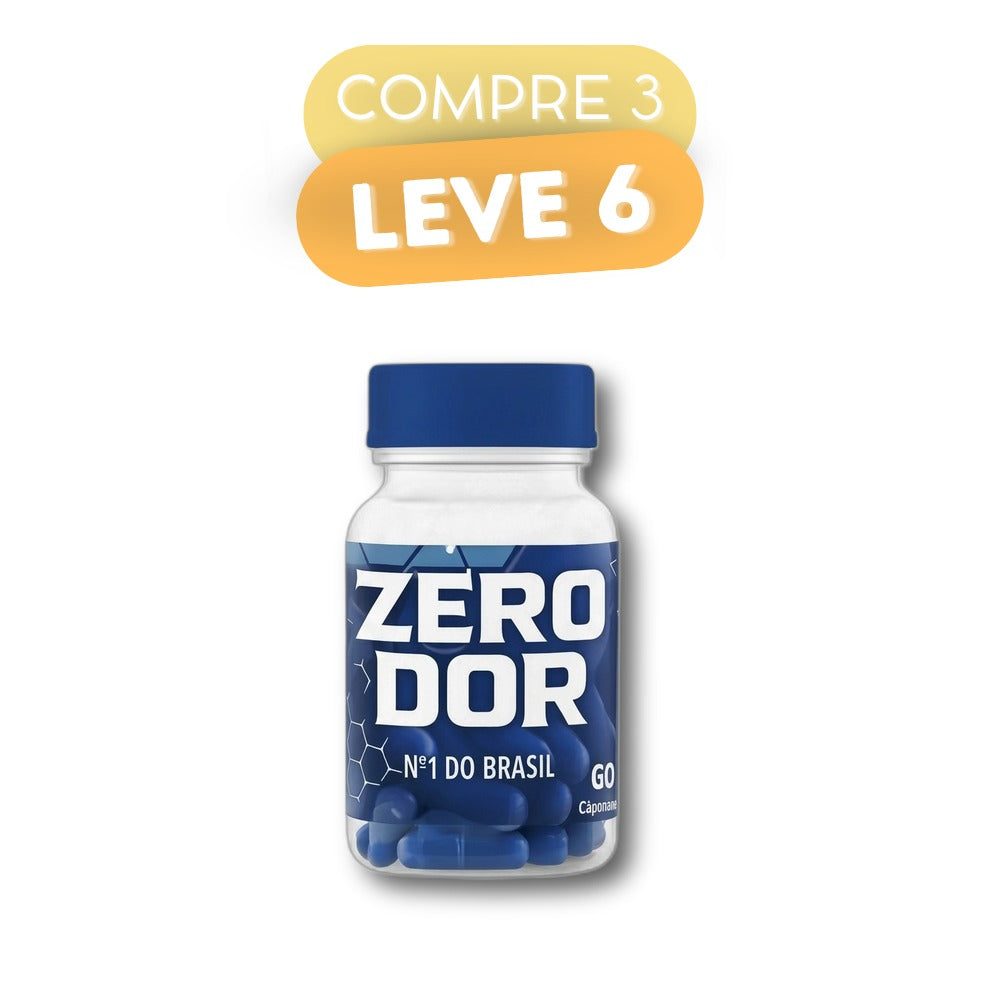 Zero Dor - Suplemento Natural - Promoção Exclusiva + Frete Grátis